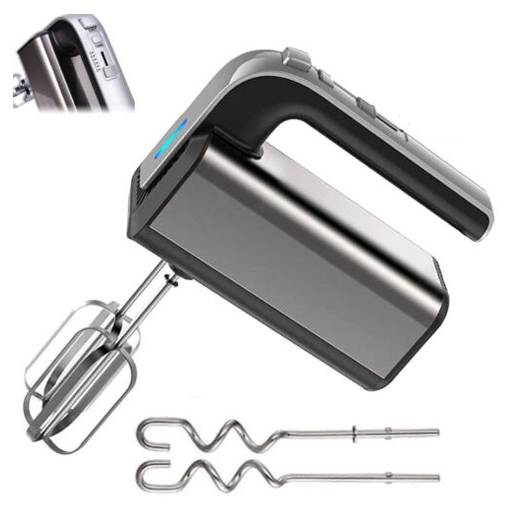 Handmixer 800W Handrührgerät Handrührer mit 5 Geschwindigkeiten