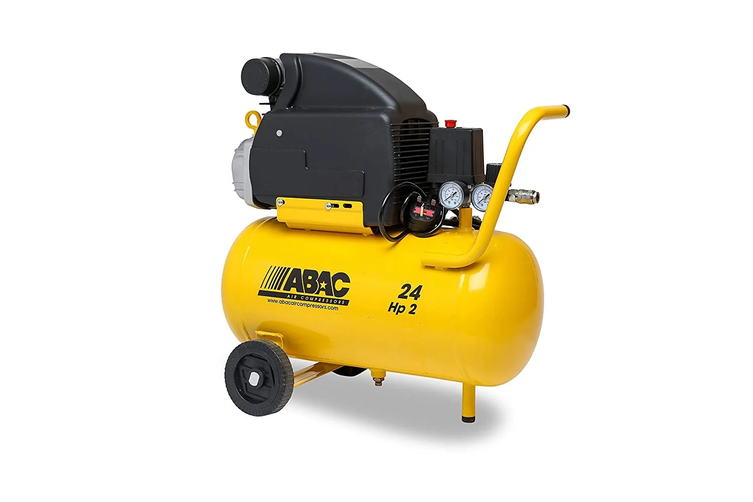 Compressore coassiale lubrificato ad olio base line abac 24 lt