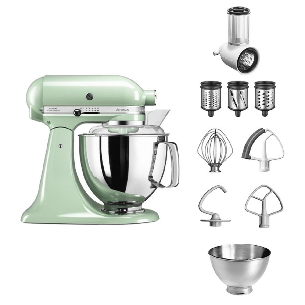 Küchenmaschine KitchenAid 4,8 L 5KSM175 Artisan Küchenmaschine Beginnerset