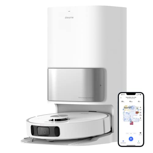 dreame L10s Ultra Robot Vacuum and Mop Combo, Auto Mop Cleaning and Drying, Self Refilling and Self Emptying Base for 60 Days of Cleaning, 5300Pa Suction and AI Navigation, Compatible with Alexa : Home & Kitchen