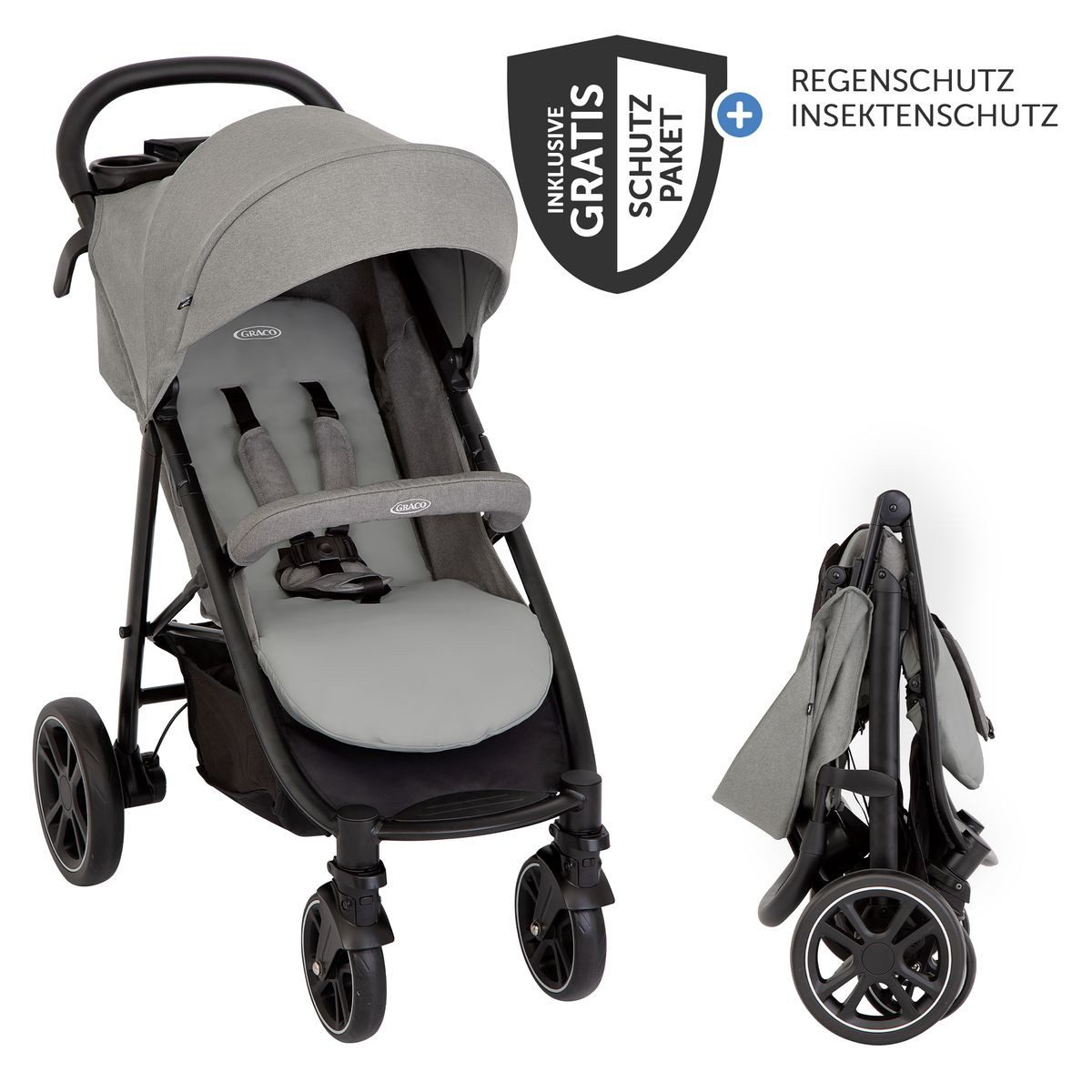 Kinder-Buggy Eezefold DLX - Lunar