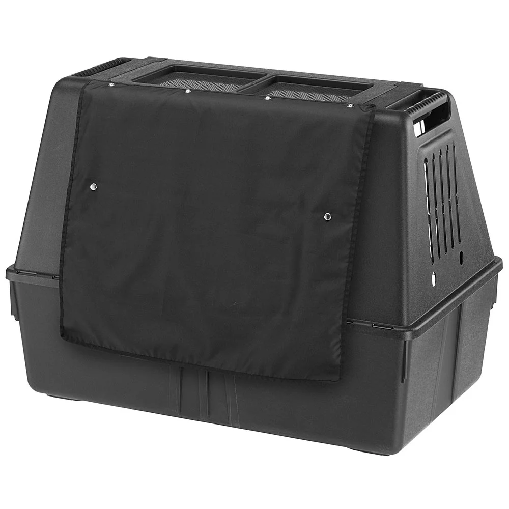 Atlas Car Scenic – Trasportino da Auto per Cani, Super Ventilato e Sicuro, con Doppia Porta Scorrevole, Disponibile in Due Misure
