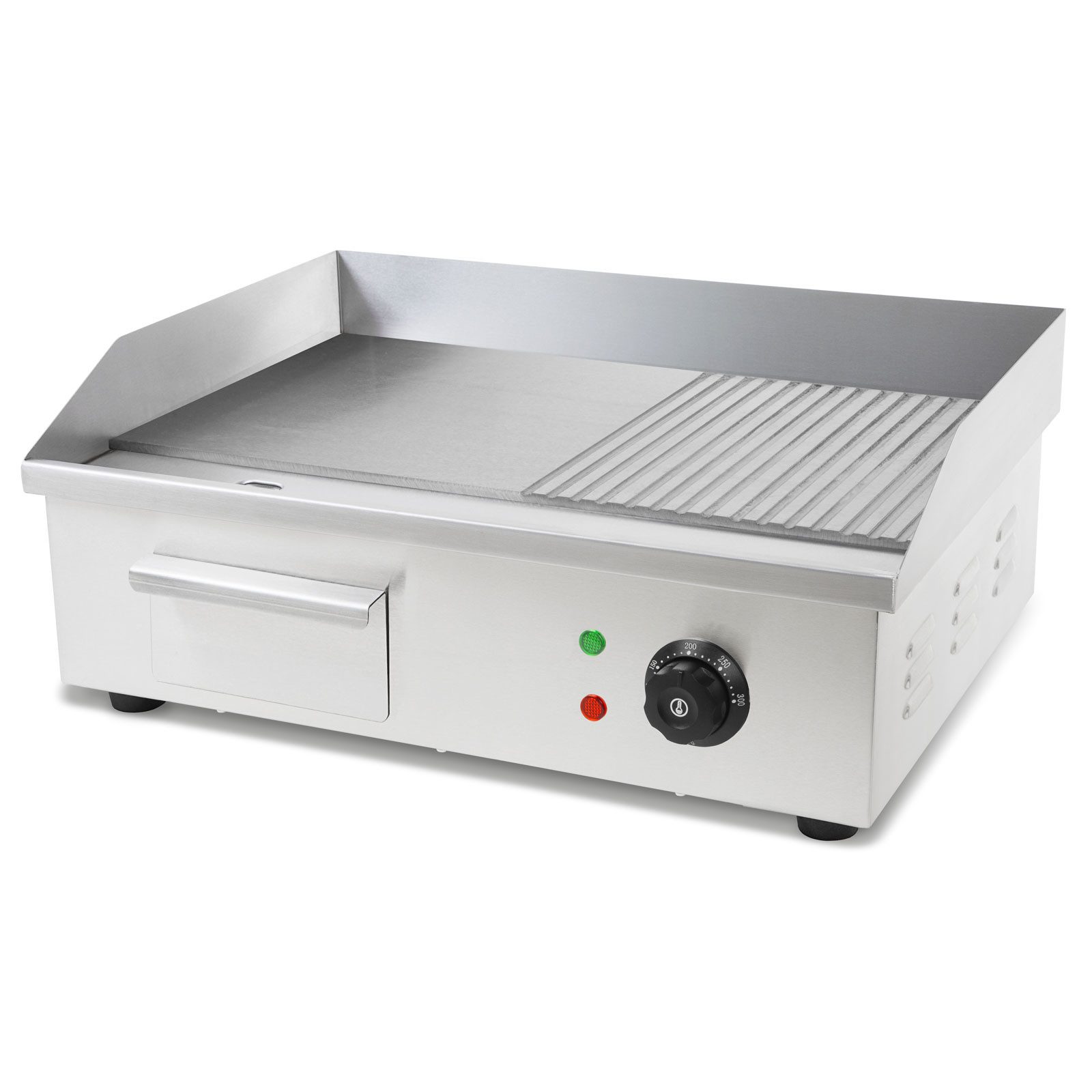 Elektrogrill Grillplatte Bratplatte Plancha Grill Elektrisch 3000W