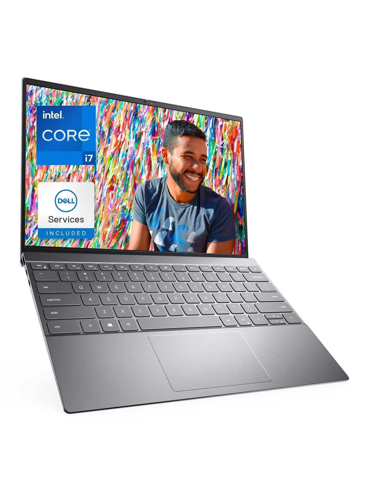 Dell Inspiron 13 5310, 13.3 inch QHD Non Touch Laptop   Intel Core i7 11390H, 16GB LPDDR4x RAM, 512GB SSD, NVIDIA GeForce MX450 with 2GB GDDR6, Windows 11 Home   Platinum Silver (Latest Model)