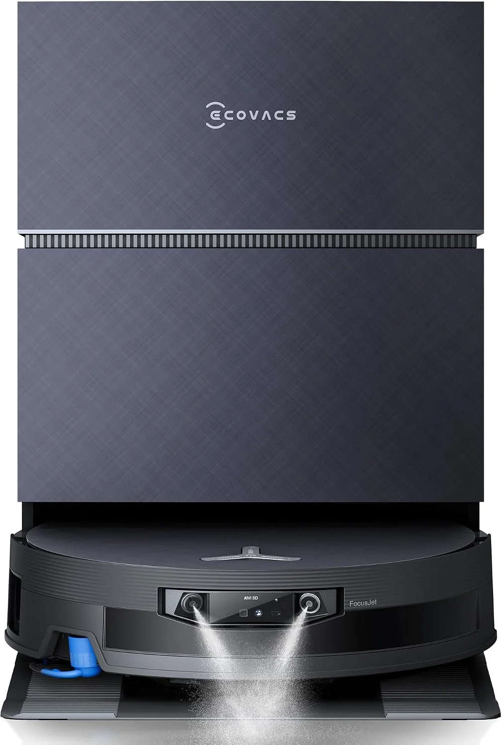 ECOVACS Saugroboter, 4 cm, Schwarz, Deebot X12 Pro Omni mit FocusJet Technologie, Blast + 22000Pa, PowerBoost Plus Ultra-Schnell