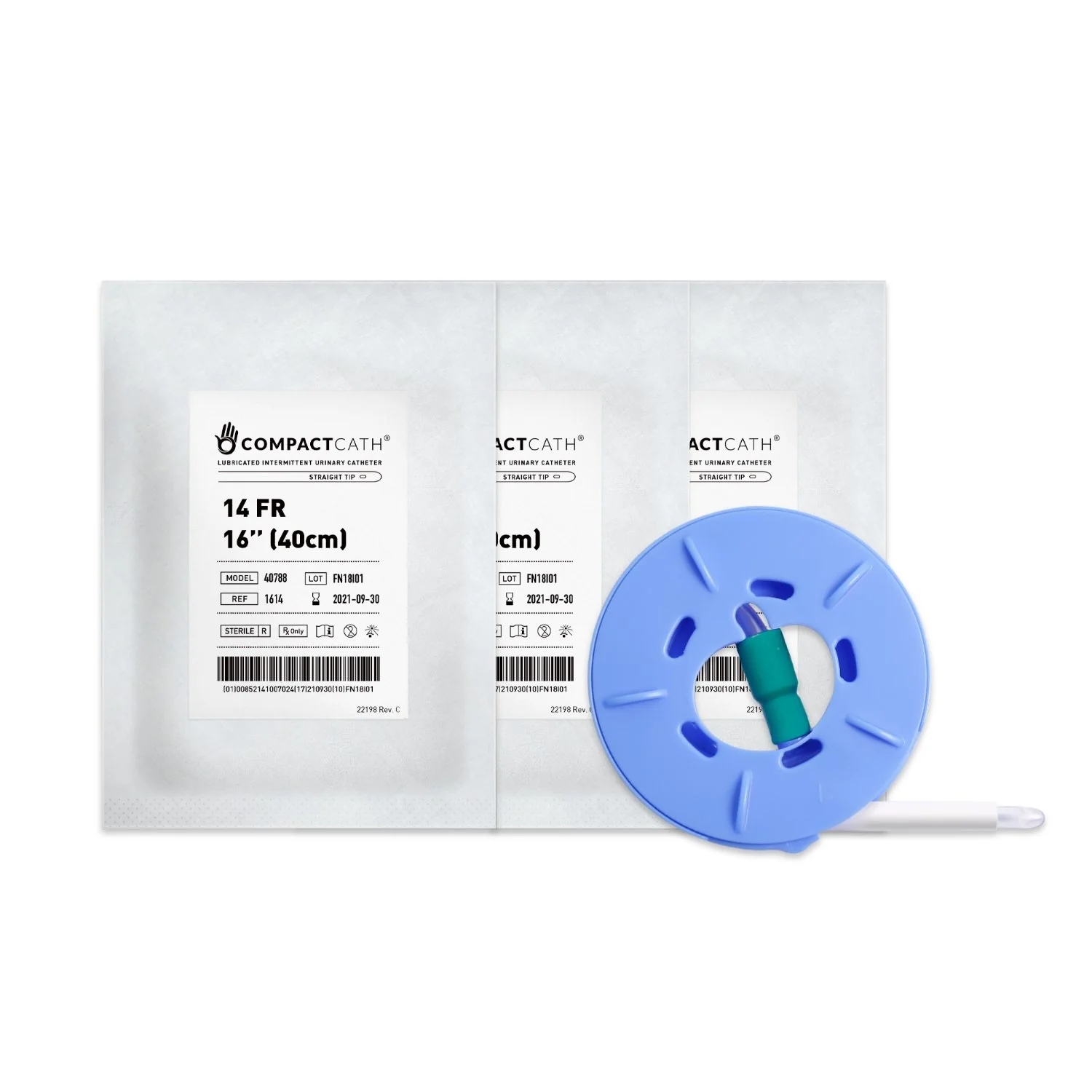 CompactCath Intermittent Catheter Sample Pack