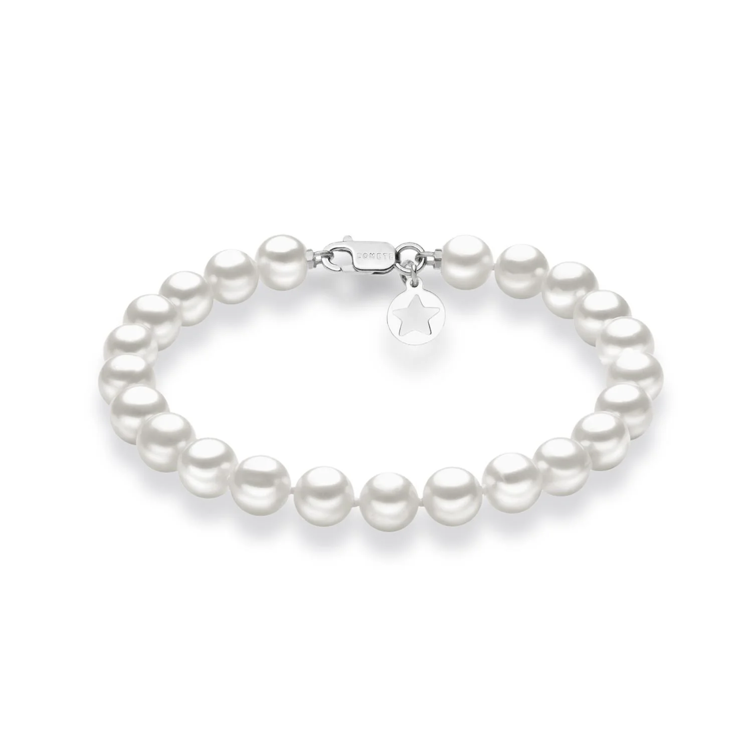 Bracciale Comete Gioielli con perle 7,5 mm - BRQ 114 S