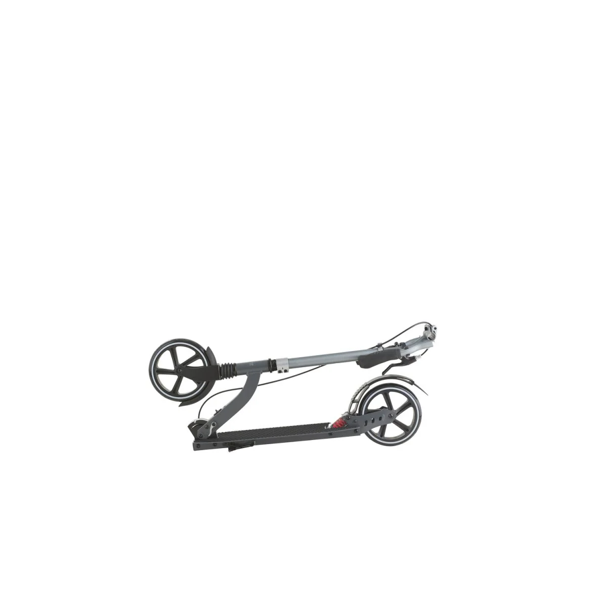 CRIVIT Big-Wheel-Scooter, met snel inklapmechanisme (zwart) - B-keus zeer goed