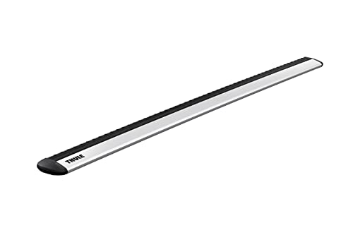 Thule Wingbar Evo Tetto Barra 2 Confezione Aluminum 118 cm (47 in) : Auto e Moto