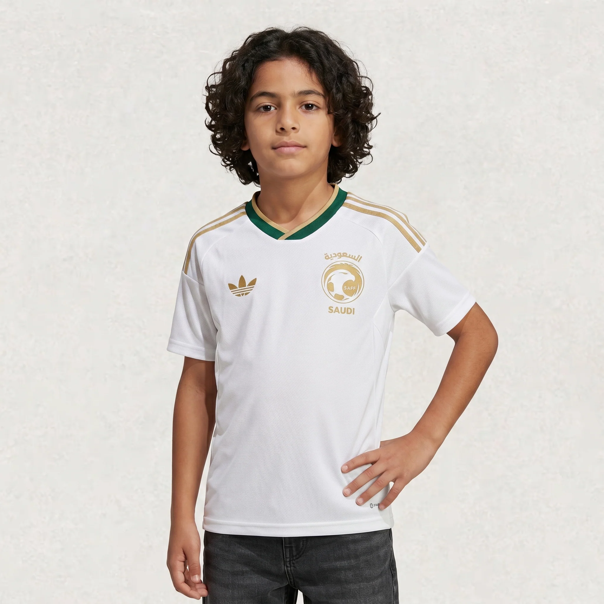 Saudi Arabia 2026 Away Jersey Kids