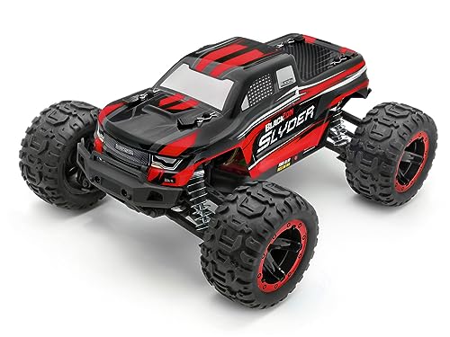 Monster Truck telecomandato 4WD Blackzon Slyder Rosso 1/16 RTR   Bambini 7 11 Anni : Giochi e giocattoli