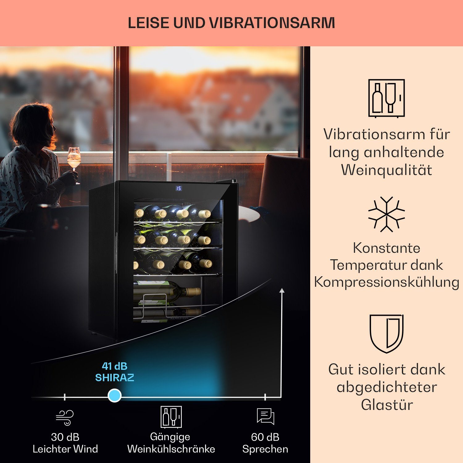Weinkühlschrank Shiraz