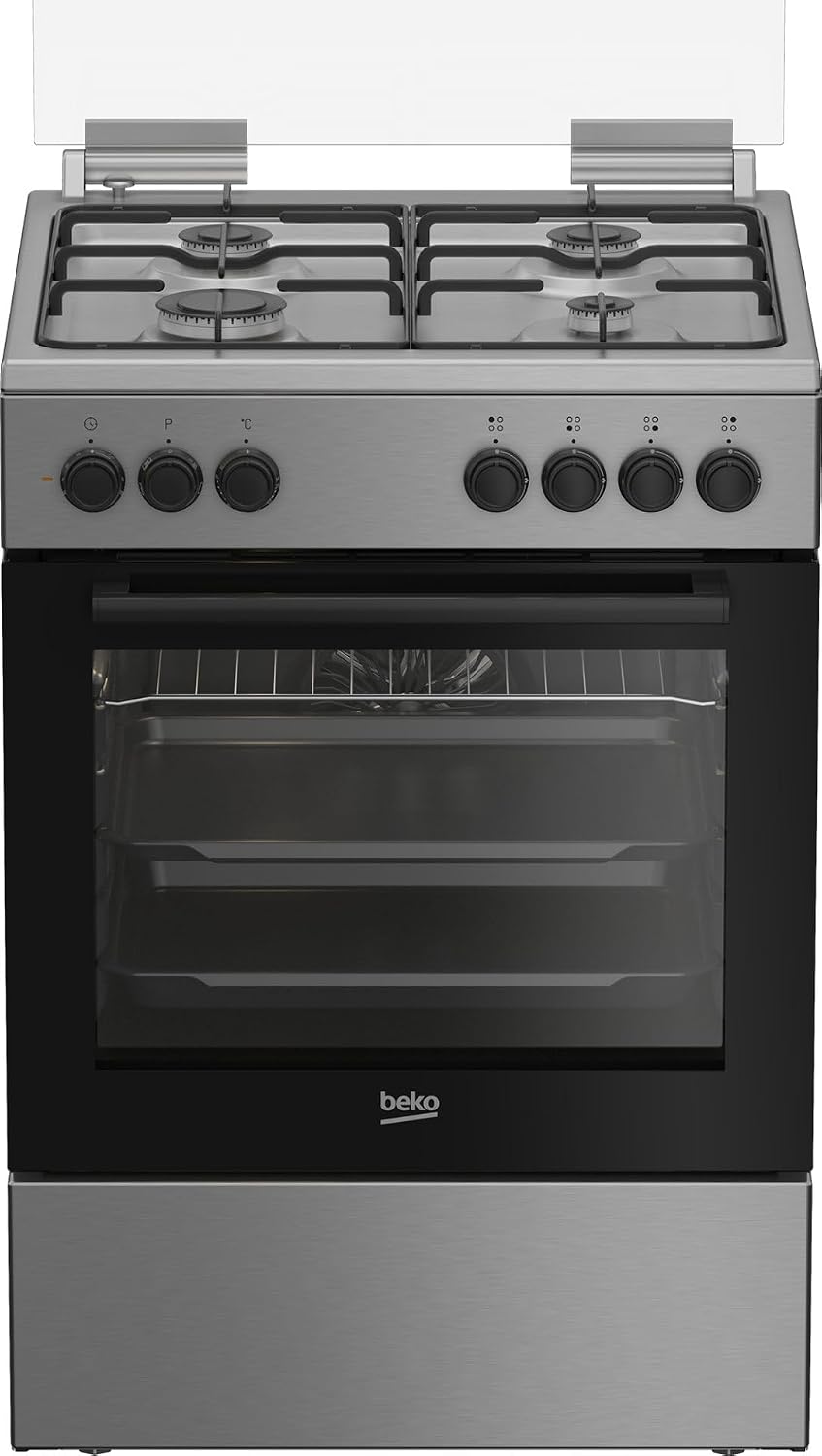 FBE62120XD - Cucina a gas con forno elettrico, n° 4 fuochi, 60x60 cm, Classe energetica A