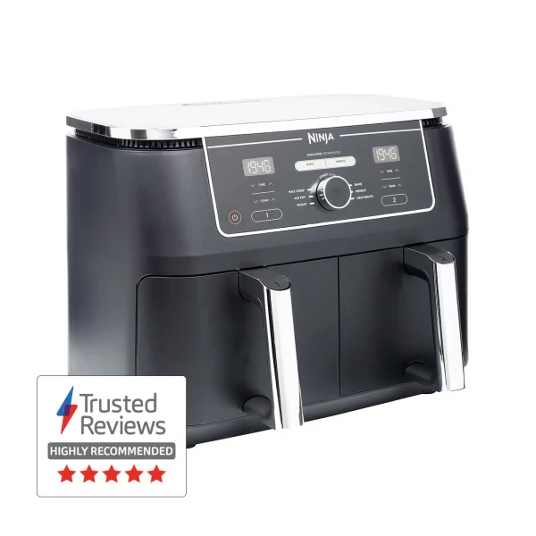 2025 Ninja Foodi MAX Dual Zone Airfryer 9,5L ?C Zwart