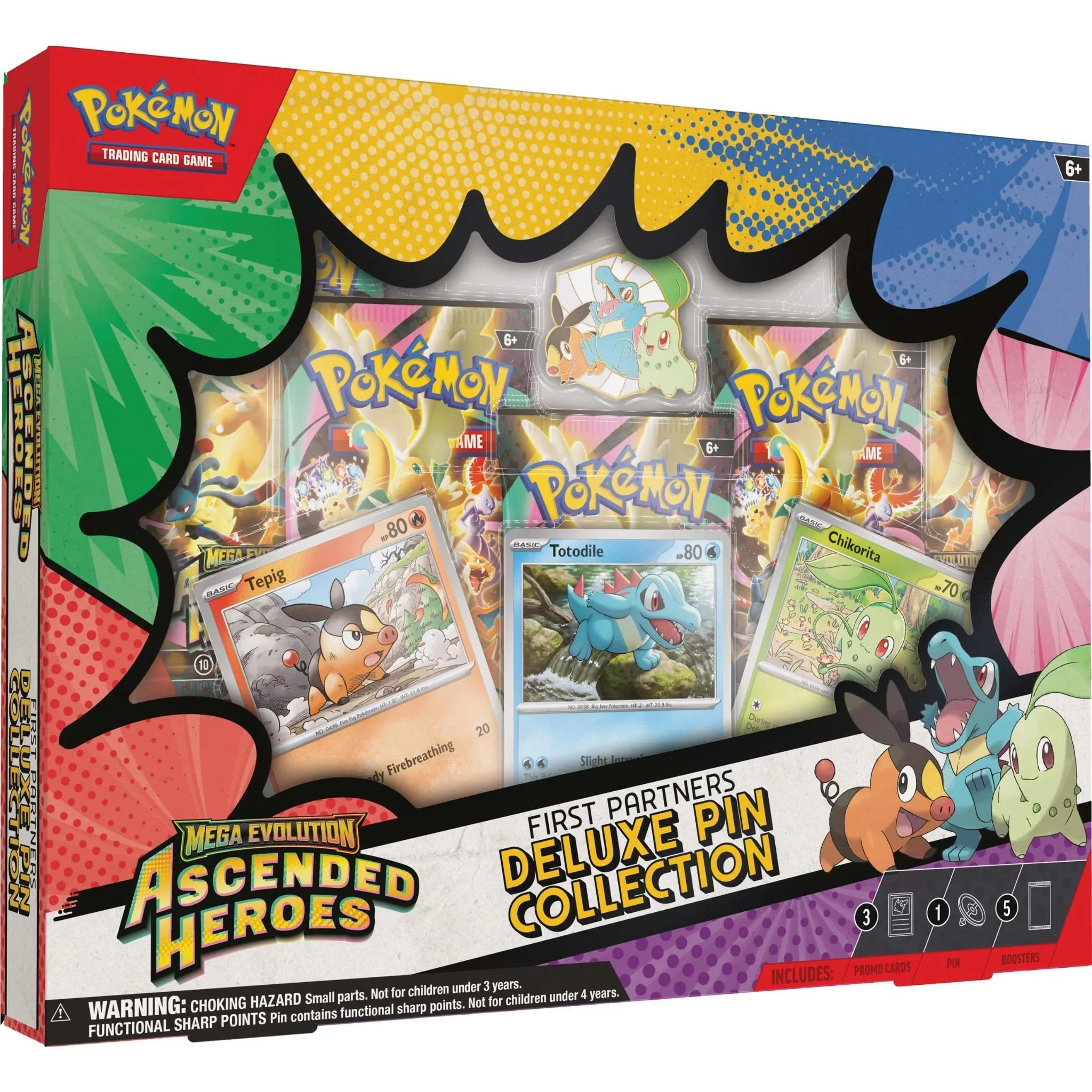 PRE ORDER - Pokemon ME2.5 Ascended Heroes Deluxe Pin Collection
