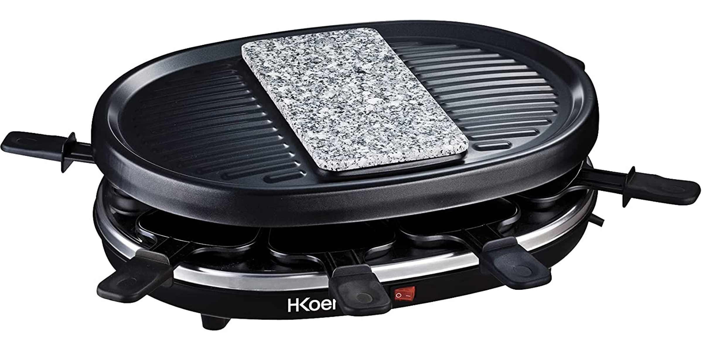 Raclette RP80 Raclette-Gerät mit heißem Stein