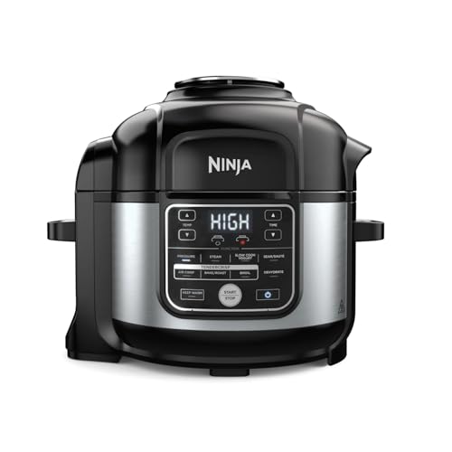 Ninja® Foodi® 10 in 1 6.5 Quart Pro Pressure Cooker Air Fryer Multicooker, Stainless, OS300: Home & Kitchen