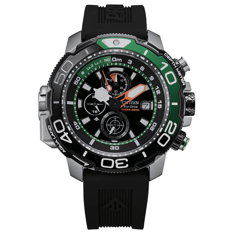 Orologio Citizen BJ2168-01E cronografo Promaster Aqualand verde