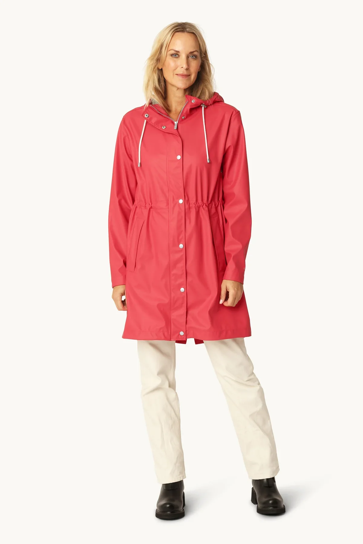 Ilse Jacobsen Hooded Waterproof Rain Coat