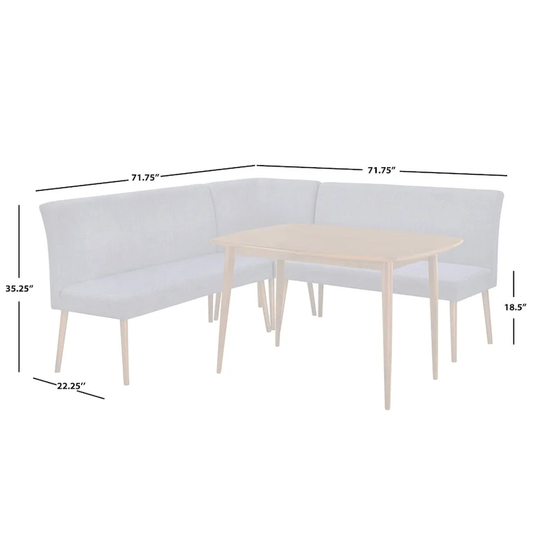 4-piece Nook Dining Set