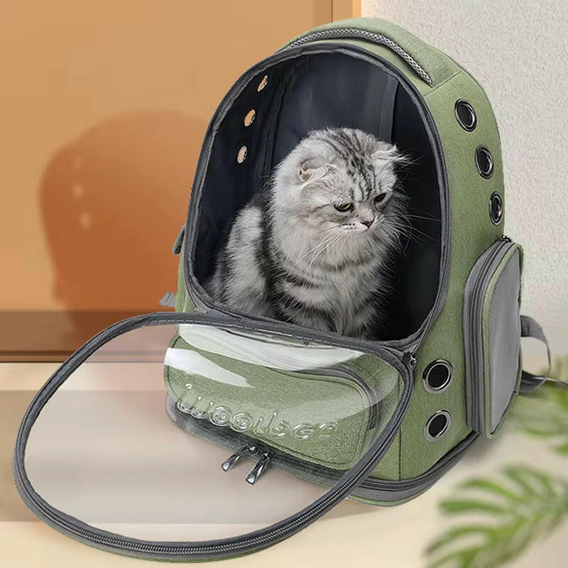 Pet Carrier Backpack �C Bubble Window, Ventilation & Ergonomic Padded Straps