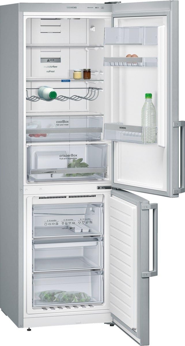 Siemens KG36NXI42 - Frigorifero congelatore/A+++ / 186 cm altezza / 172 kWh/vano frigorifero da 234 litri/congelatore da 86 litri/segnale di avvertimento porta aperta