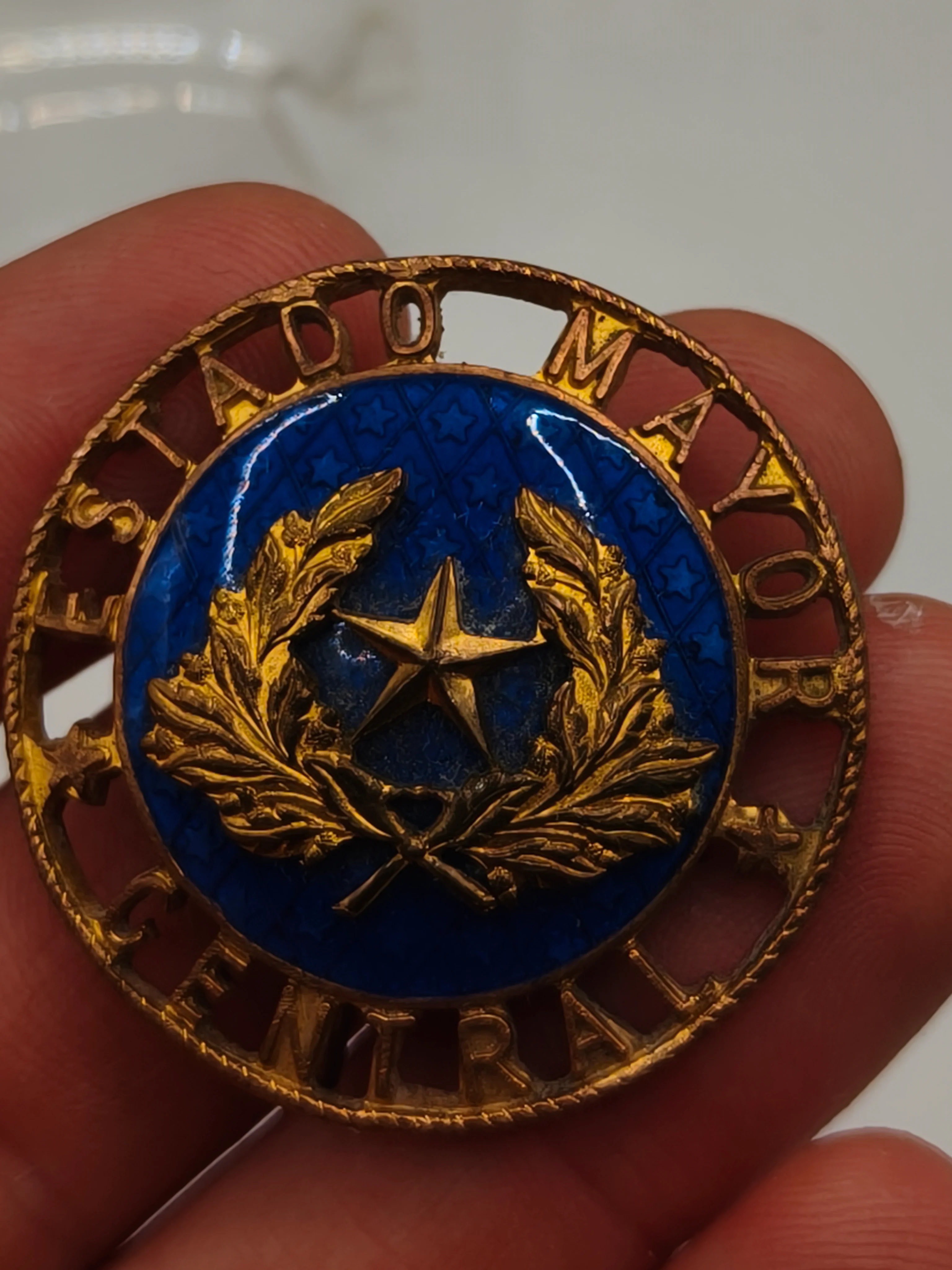 Insignia Estado mayor ej��rcito espa?ol