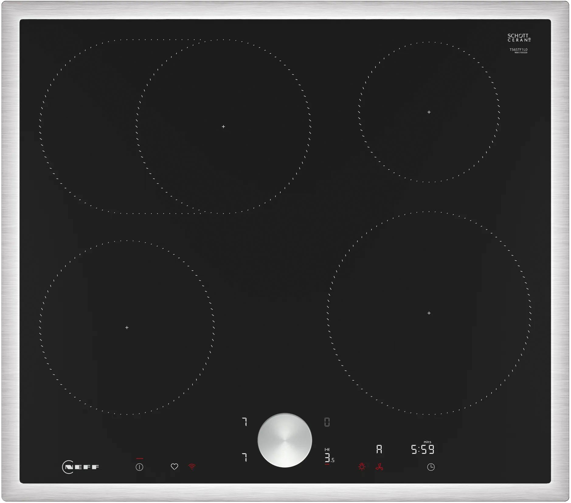 Induktions-Kochfeld N 50 T56STF1L0