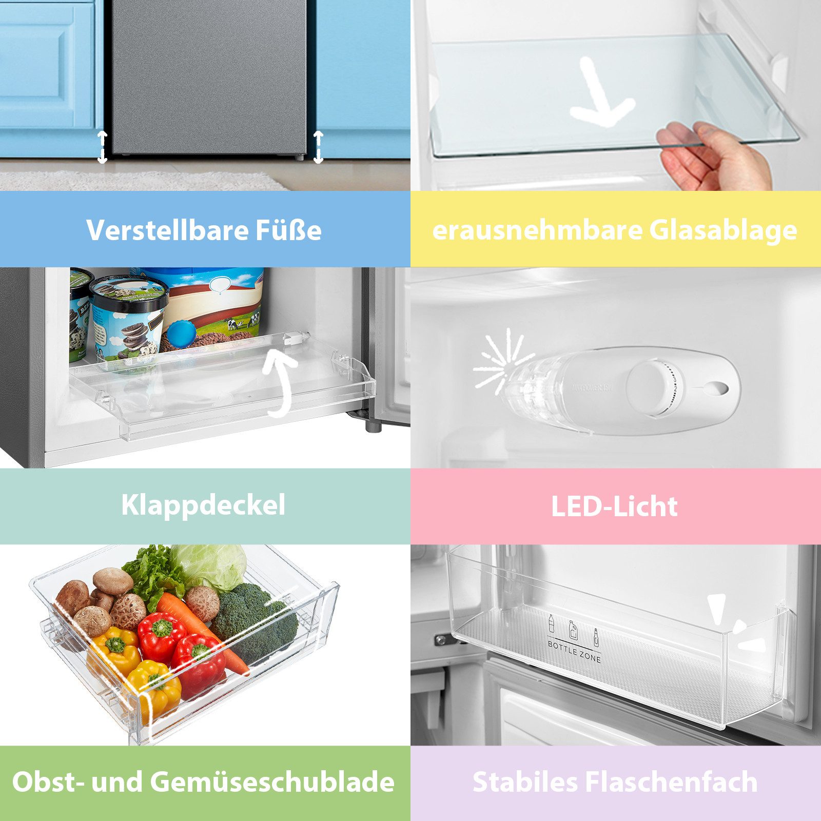 Kühl-/Gefrierkombination RCB169DS3