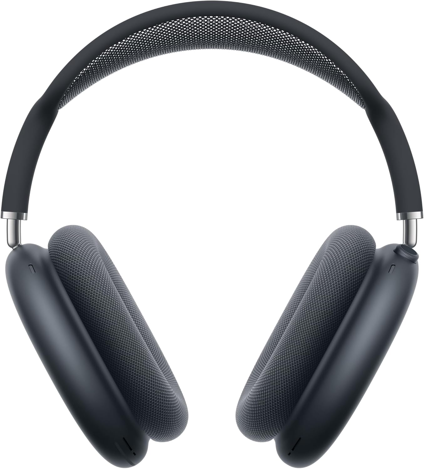 AirPods Max Cuffie wireless over-ear, Cancellazione attiva del rumore di livello pro, Modalità Trasparenza, Audio spaziale personalizzato, Ricarica USB-C, Cuffie Bluetooth per iPhone, Mezzanotte