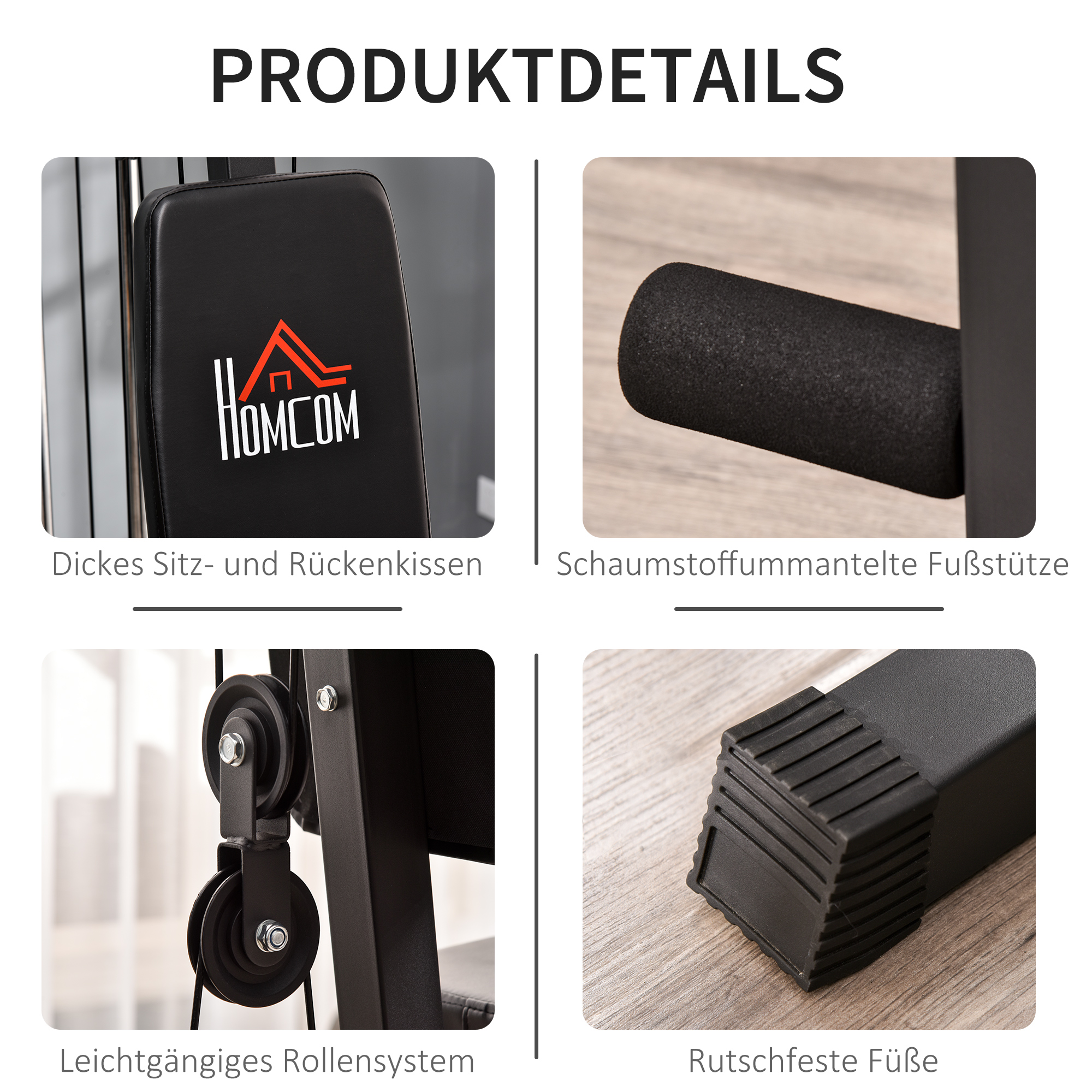 krachtstation fitnessapparaat multigym