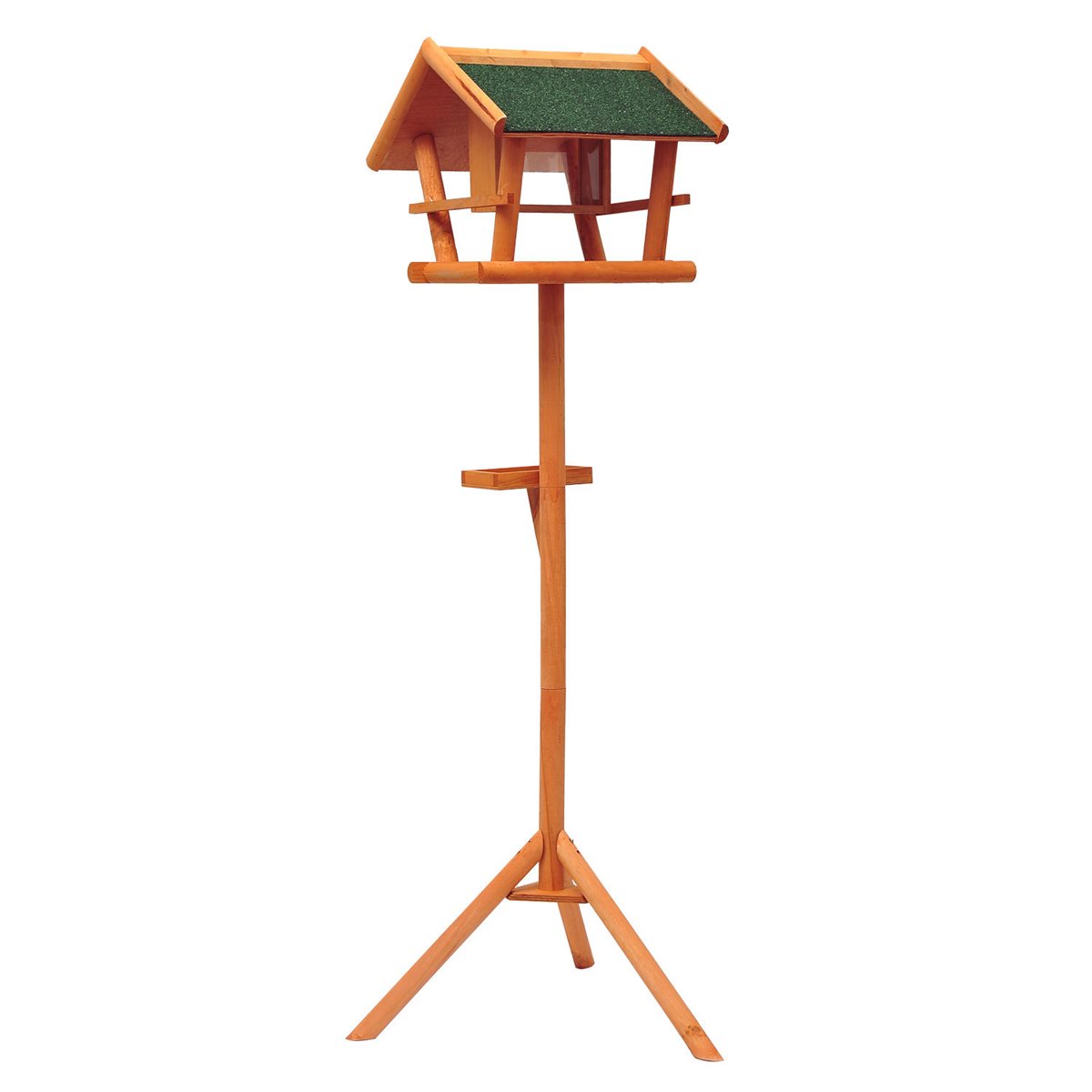 PawHut Vogelhaus Vogelvilla Futterhaus mit Ständer