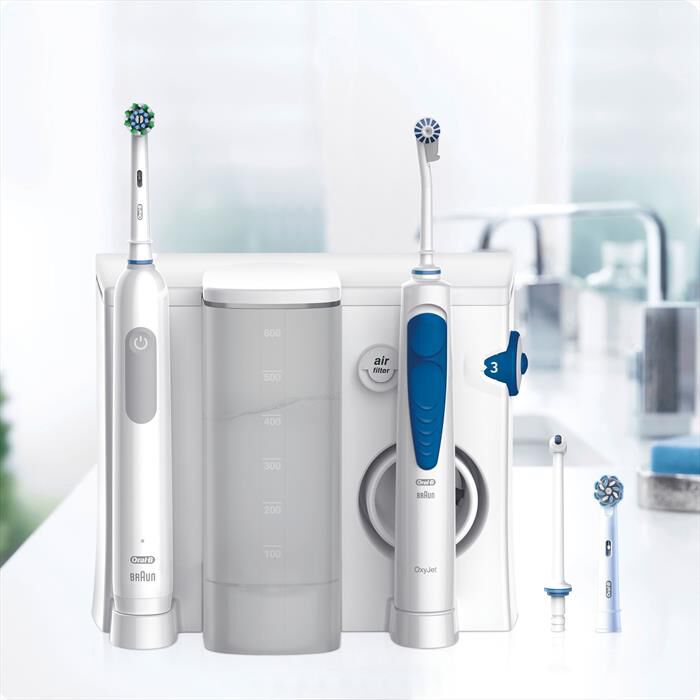 ORAL-B - Spazzolino + idropulsore HEALTH CENTER-Bianco