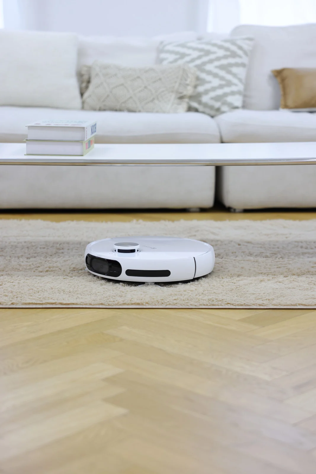 Ezviz RS20 PRO Robot Aspirapolvere Lavapavimenti Wi-Fi 7200Pa Bianco