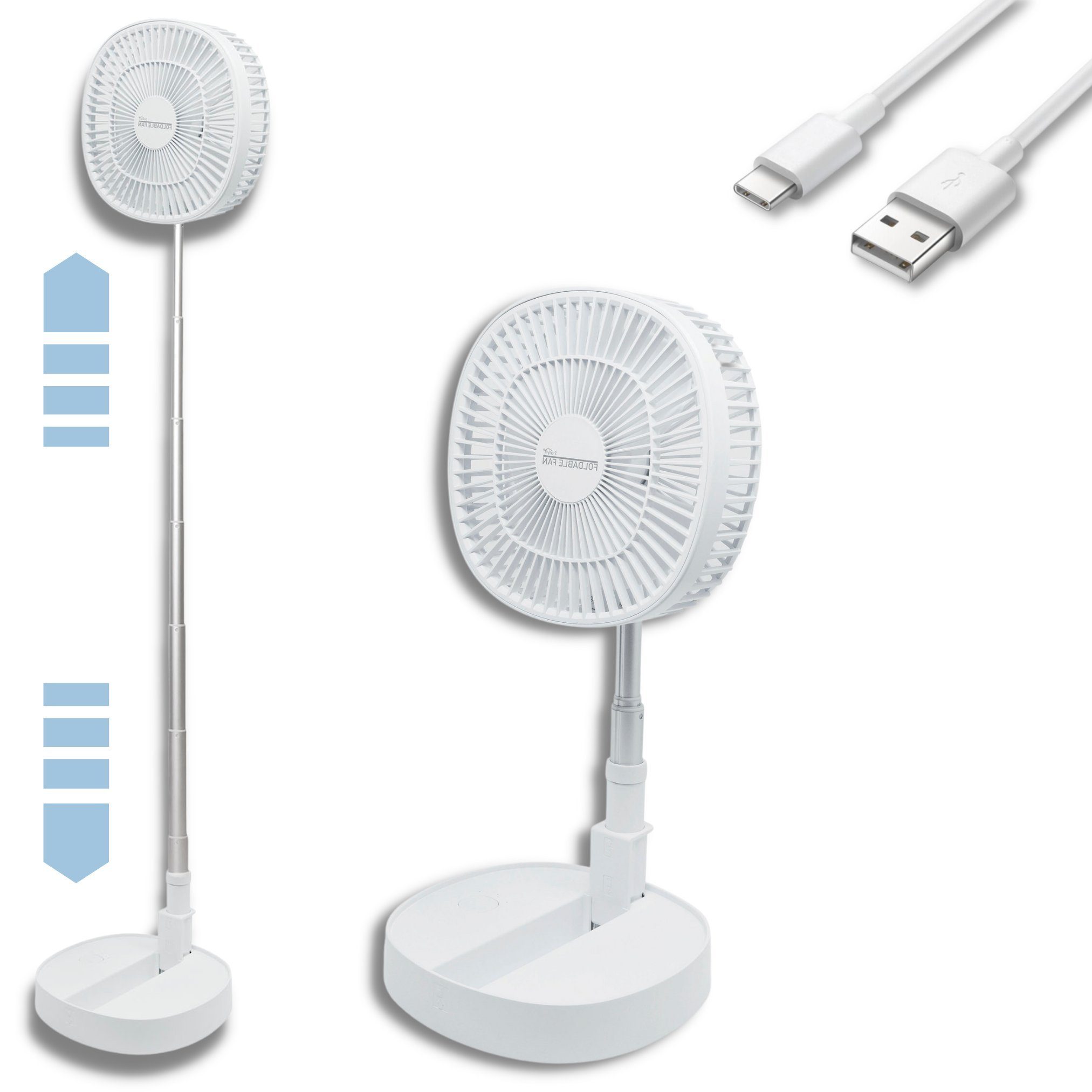 Standventilator Foldable Fan