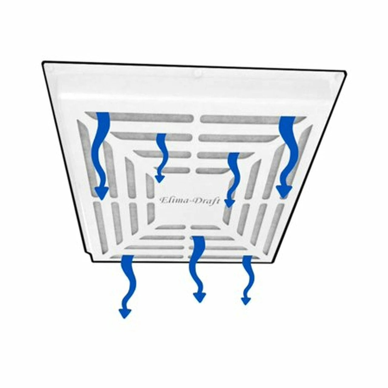 ELIMA DRAFT&reg; MAGNETIC FILTRATION VENT COVER FOR HVAC COMMERCIAL VENTS 24&prime; X 24&prime;