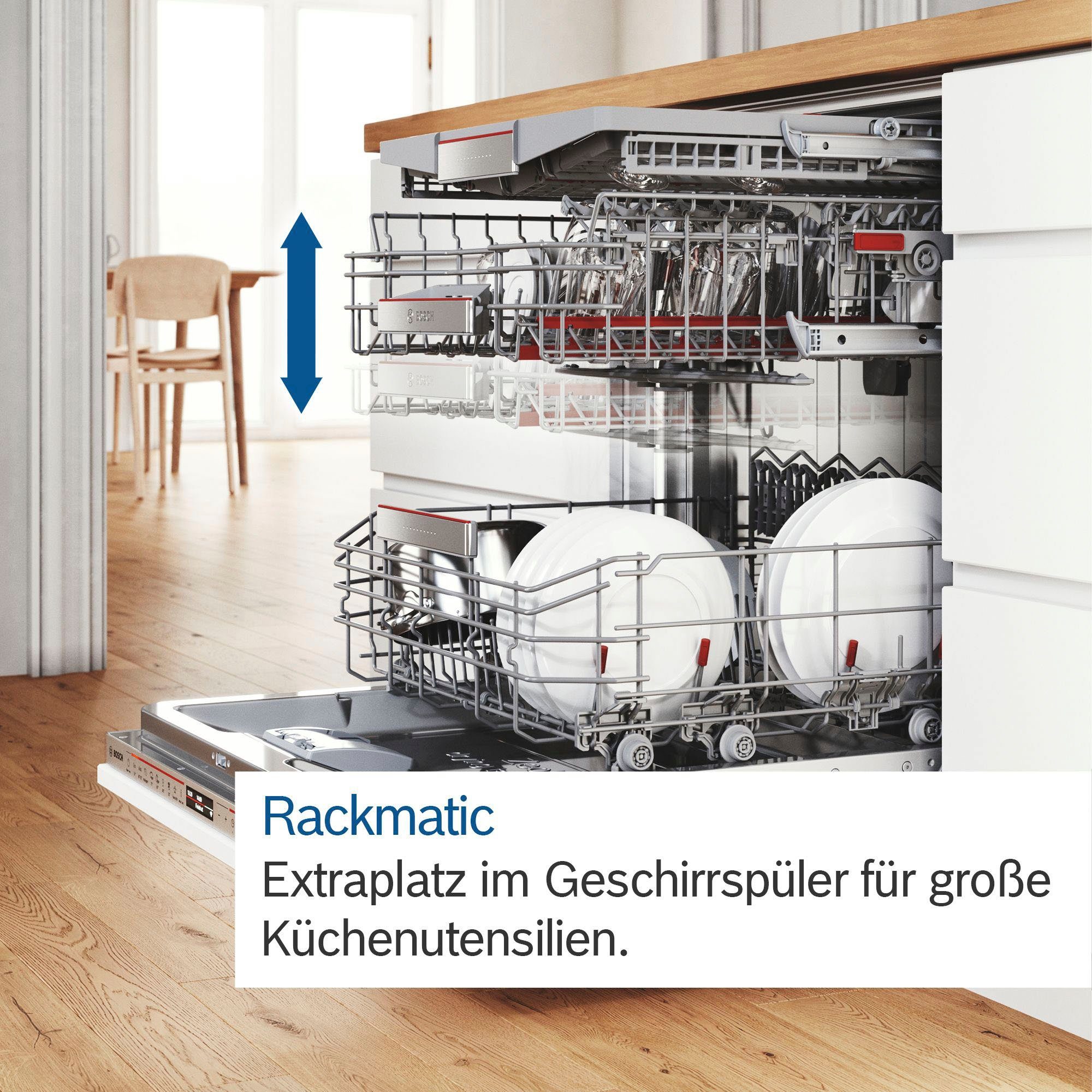 vollintegrierbarer Geschirrspüler XXL, Serie 6 SBV6ZCX16E