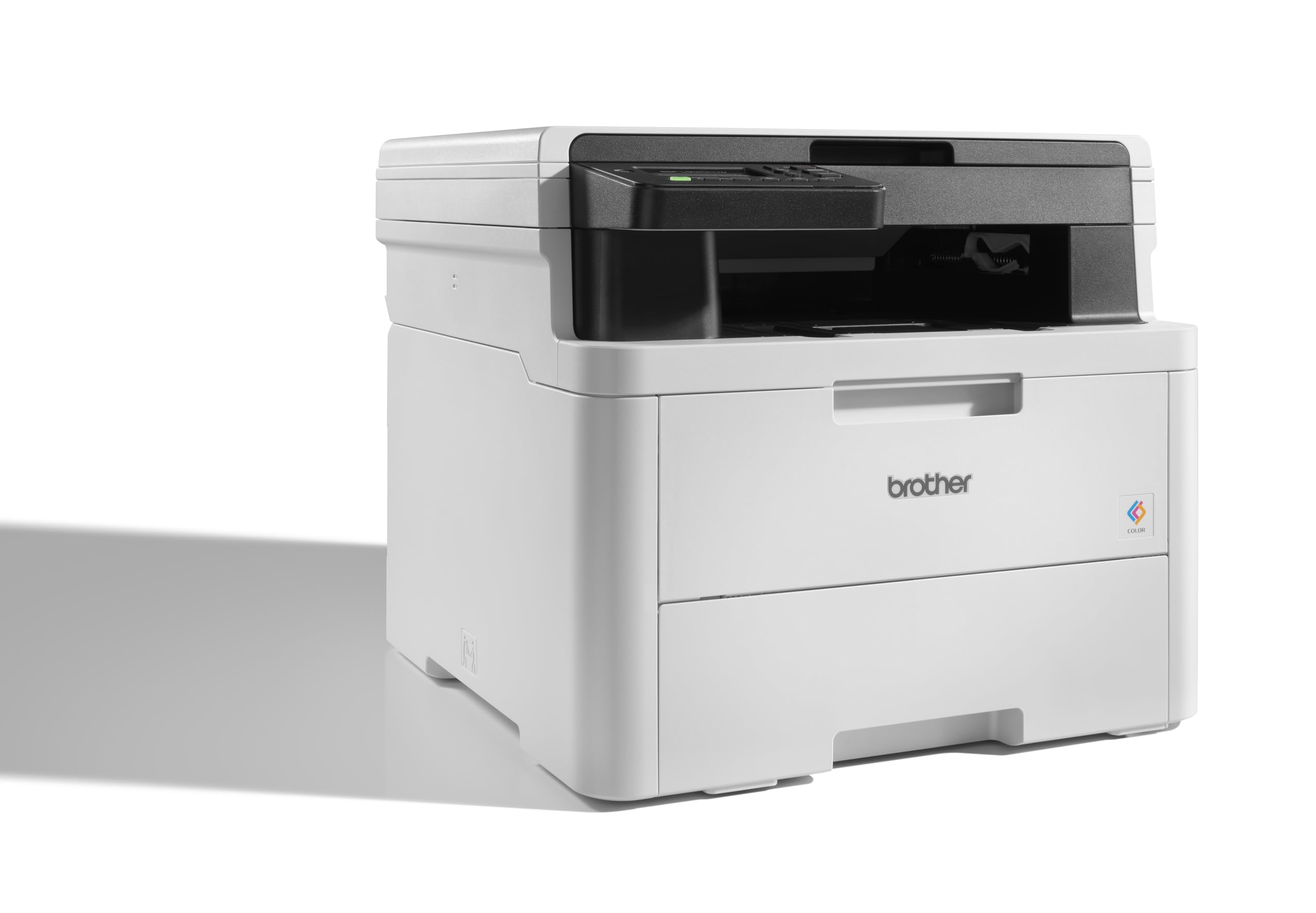 Kompaktes 3-in-1 Farb-LED Multifunktionsgerät DCP-L3520CDW mit WLAN, Drucken Kopieren Scannen, 18 S/min