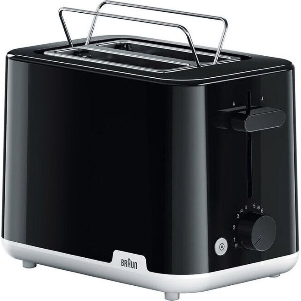 Toaster HT 1010 BK Breakfast 1 - Toaster - schwarz