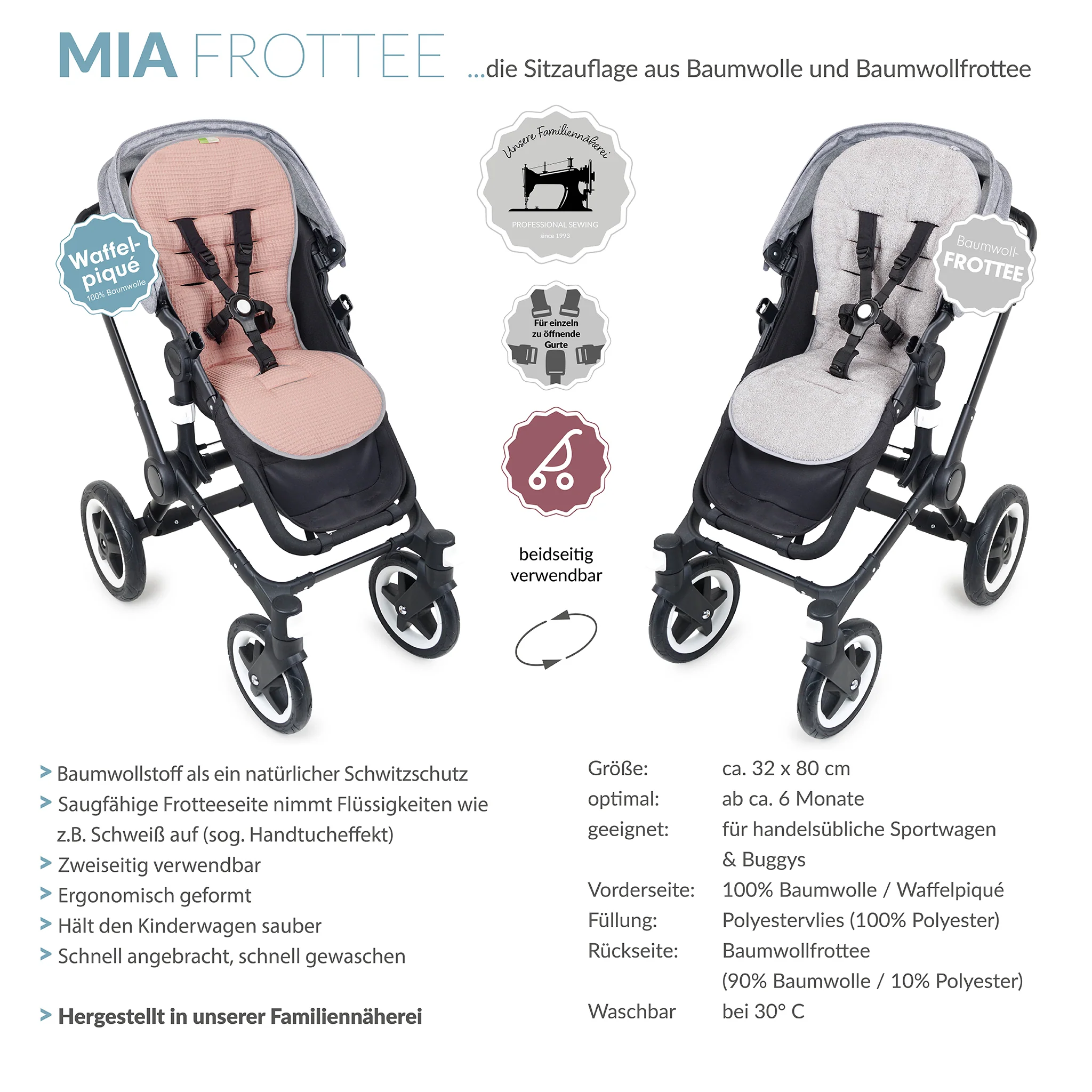 MIA FROTEE die universelle Sitzauflage