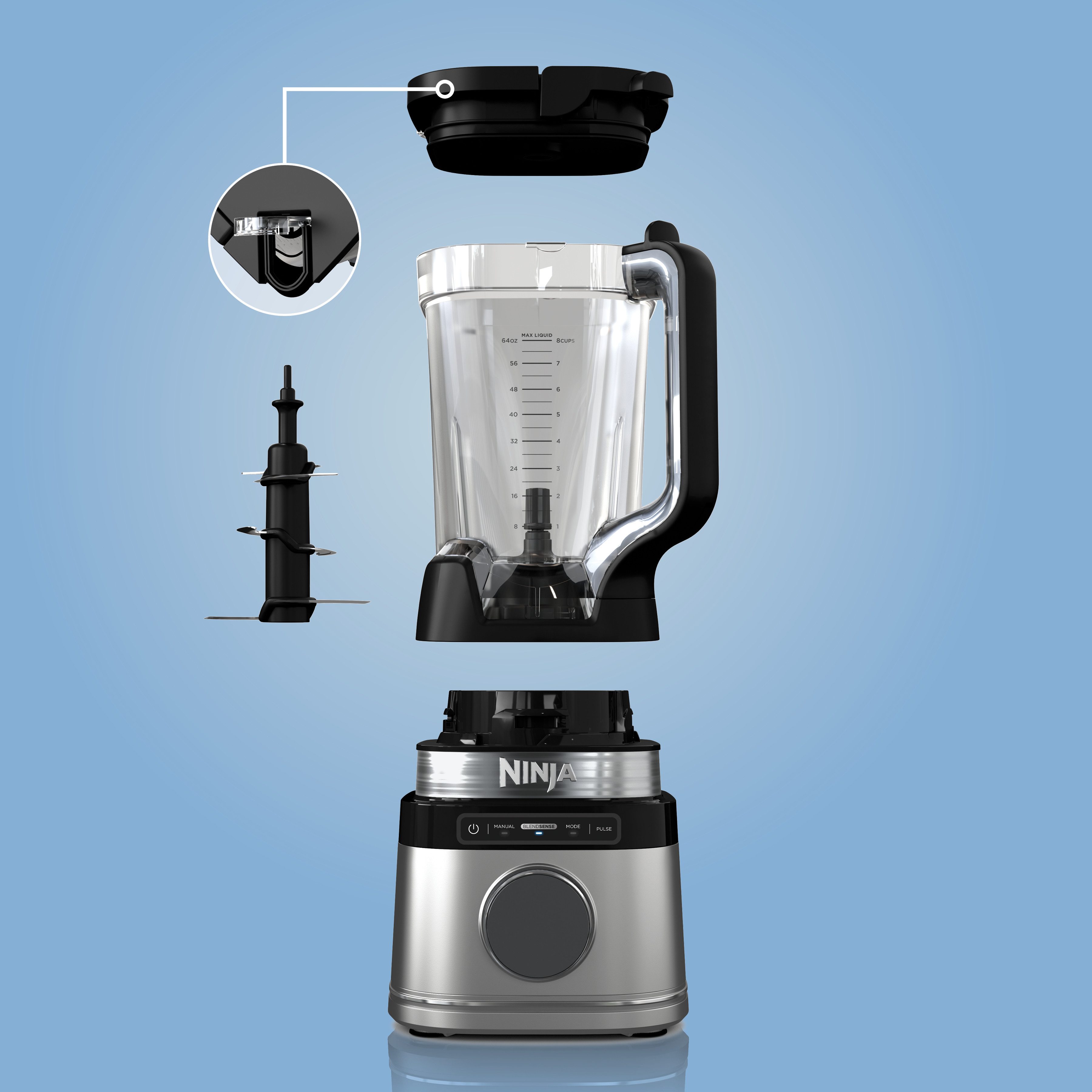 Standmixer Detect Power Mixer Pro TB201EU