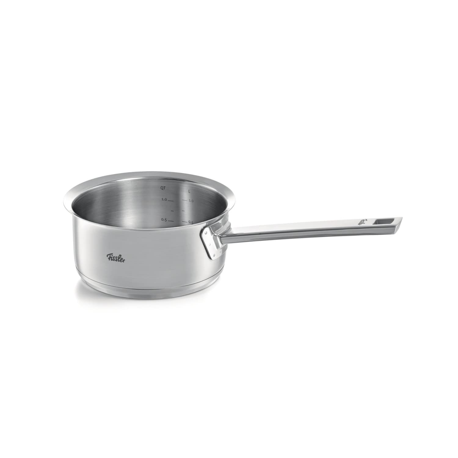 Kochtopfset 5-teilig aus Edelstahl mit Metalldeckeln und Edelstahlpflege, für alle Herdarten inkl. Induktion