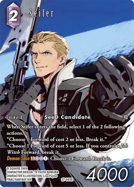 Seifer (Full Art) (27-083R) (Journey of Discovery)