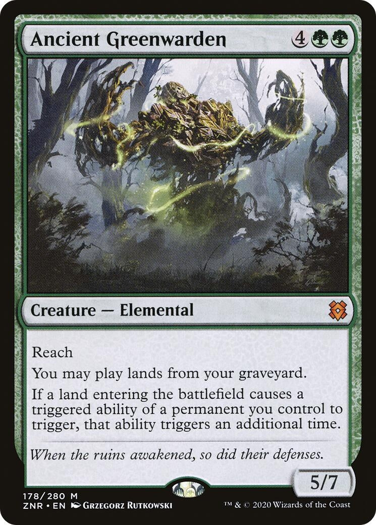 Ancient Greenwarden (178) (Zendikar Rising)