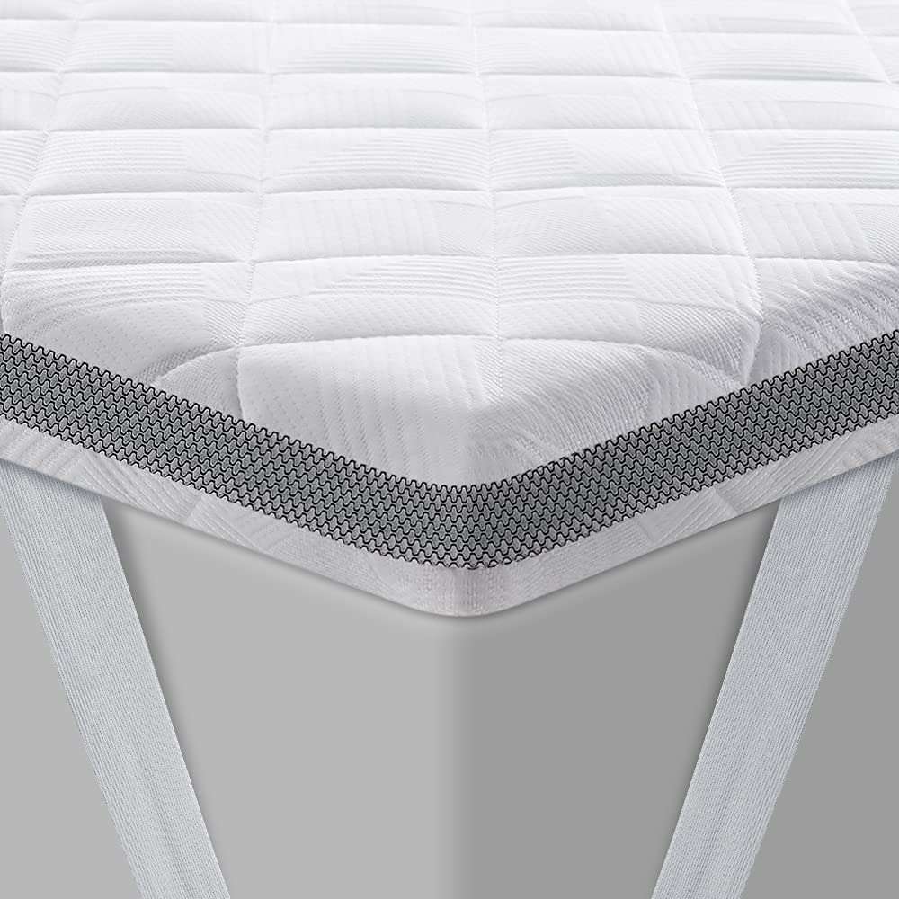 BedStory Matratzentopper 7,5 cm mit Schaumstoffkern und atmungsaktivem Bezug