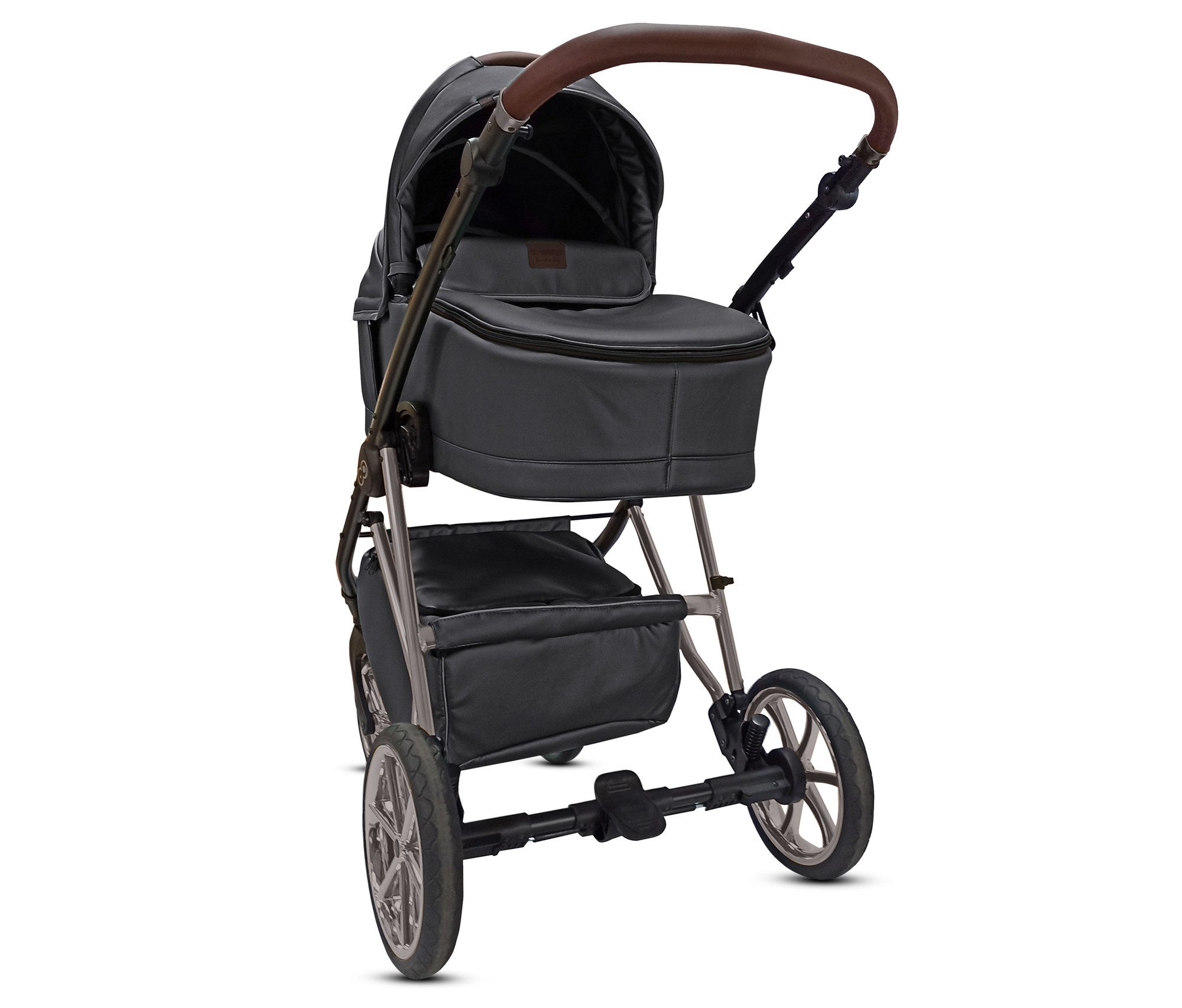 Kombi-Kinderwagen 4 in 1 Musse Royal, Baby Buggy Babywanne Autositz Isofix Basis