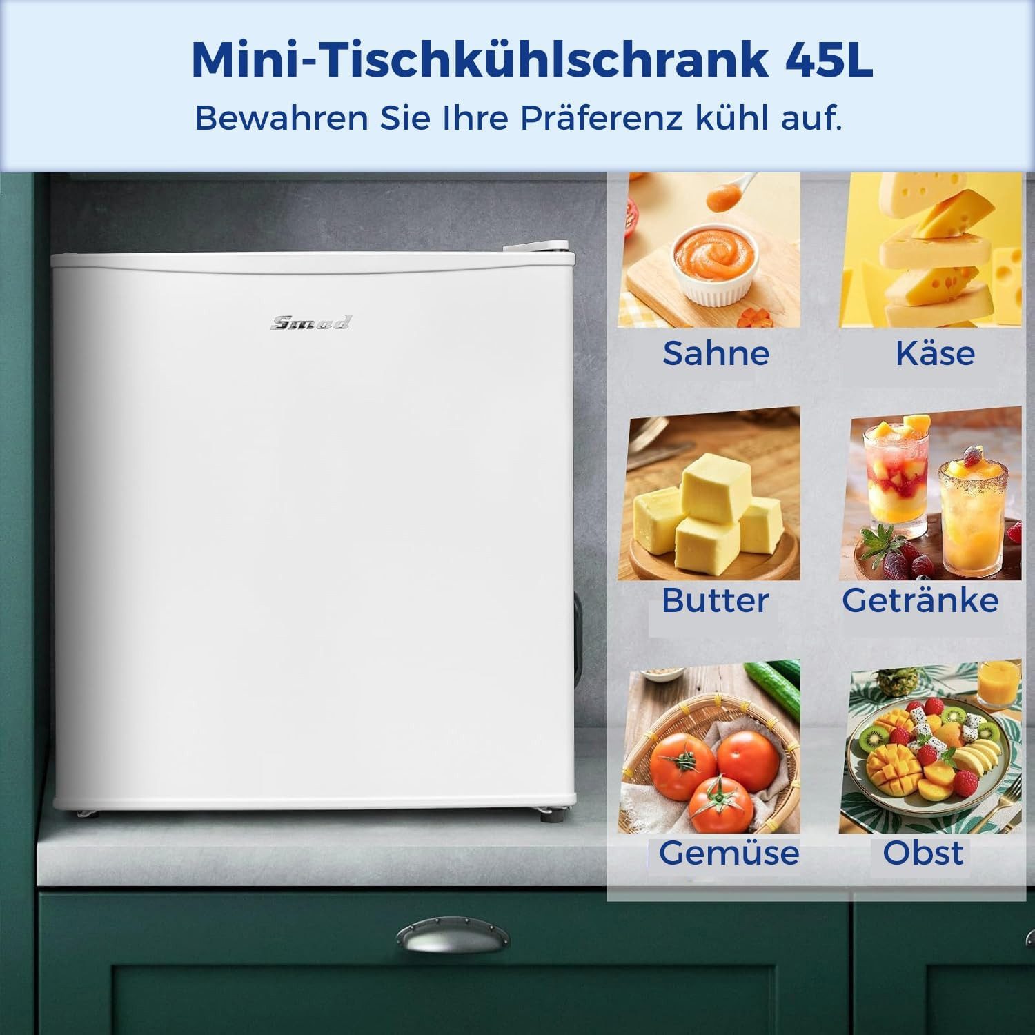 Table Top Kühlschrank DSF-48D6E-1