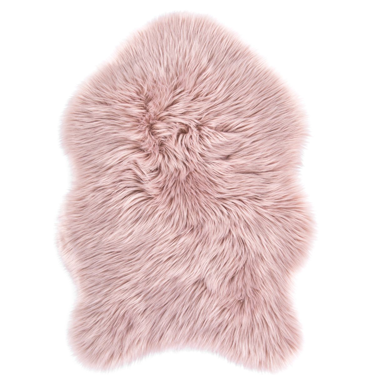 Homcom Kunstfell  80 x 55 x 6,1 cm Rosa