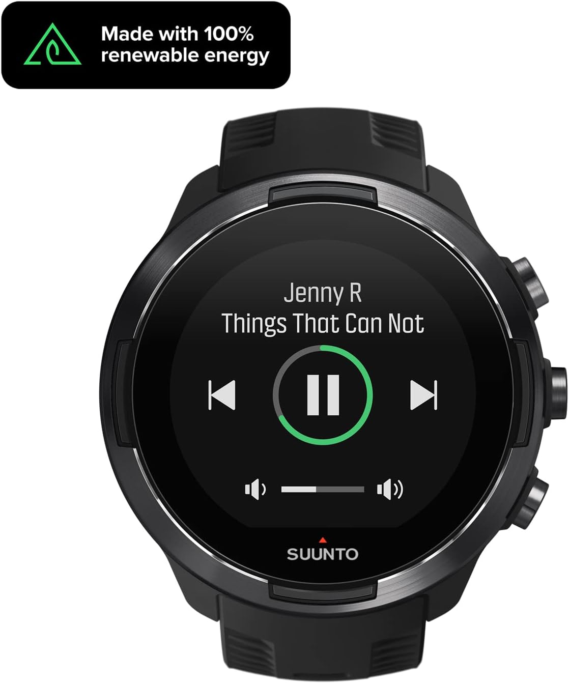 SUUNTO 9 Peak Pro Multisport Uhr - Robust Outdoor Smartwatch, Saphirglas Bildschirm & 100m Wasserdicht, Leicht & Dünn, Präzise GPS, Lange Akkulaufzeit, Pulsmessung am Handgelenk