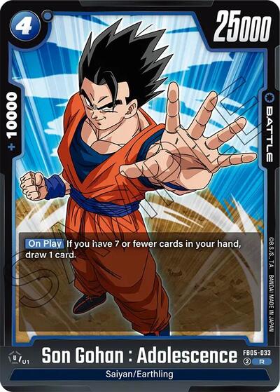 Son Gohan : Adolescence  - FB05-033